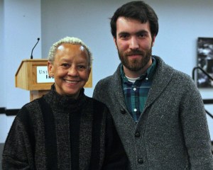 Nikki Giovanni spoke about everything from diversity, the Civil Rights movement and Emmet Till to Kurt Vonnegut, alcohol and Antarctica on Feb. 5 at UIndy. (Photo credit goes to Ayla Wilder)