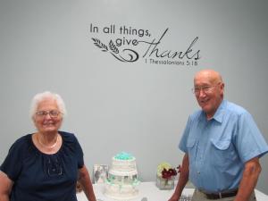 For grandma and grandpa Figy on their anniversary