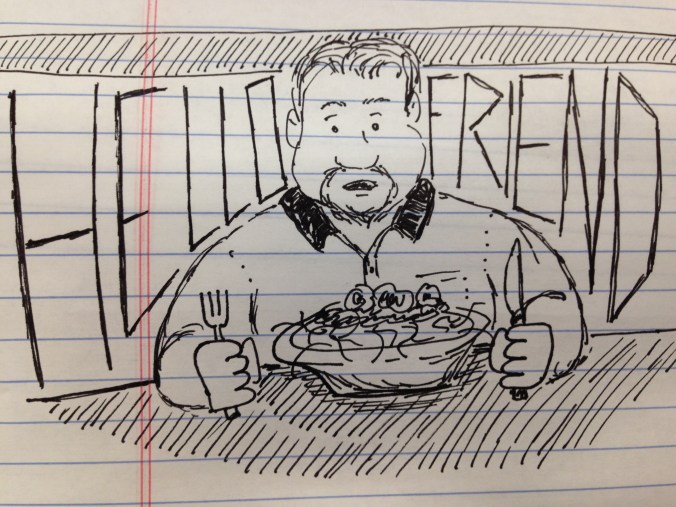 Hello pasta my old friend…