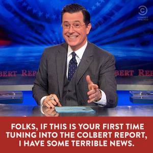 Stephen Colbert, the difference maker