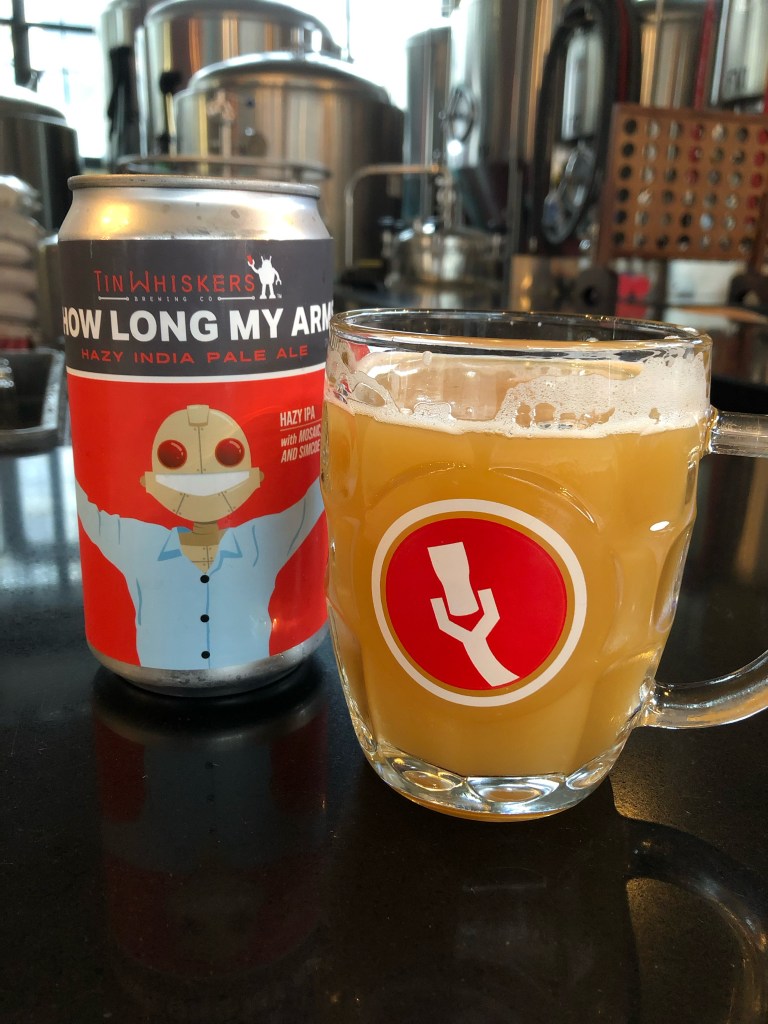 Tin Whiskers beer glass