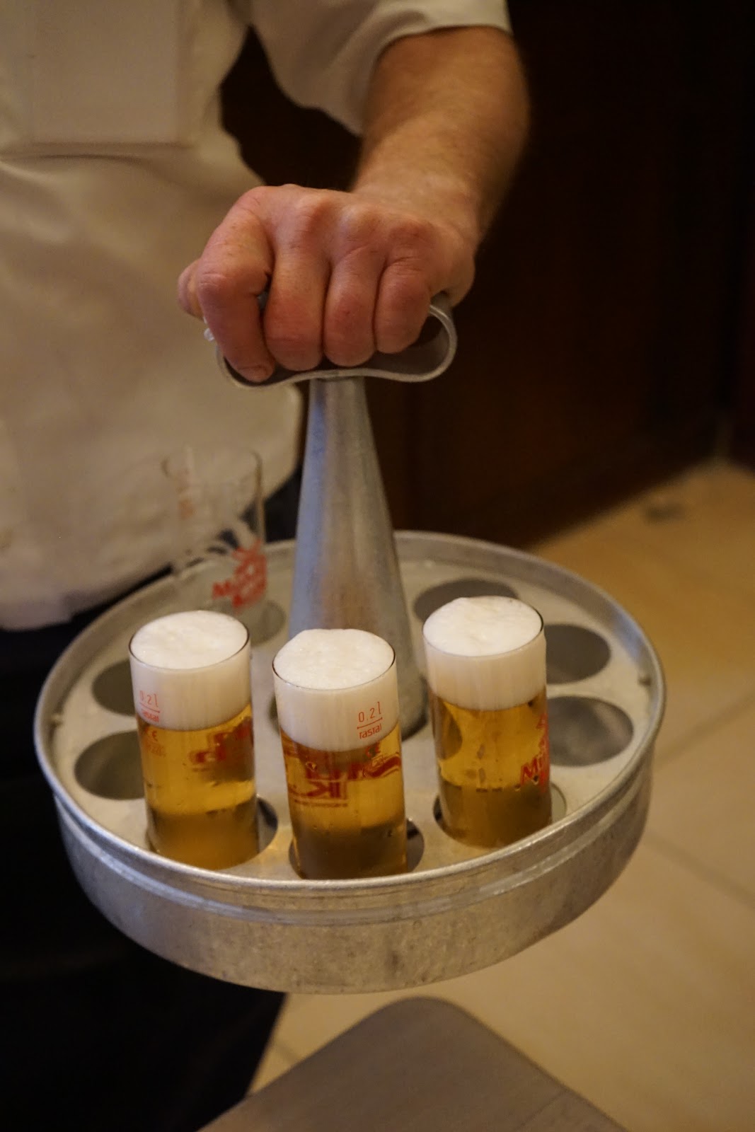 A Kranz (“wreath”) of Kolsch beers